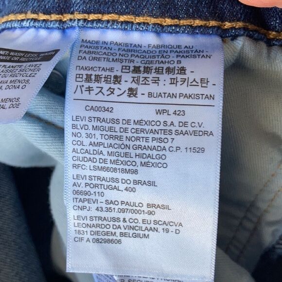 Levi’s 505 Five Pocket Jeans Size 36/32 - Picture 7 of 8